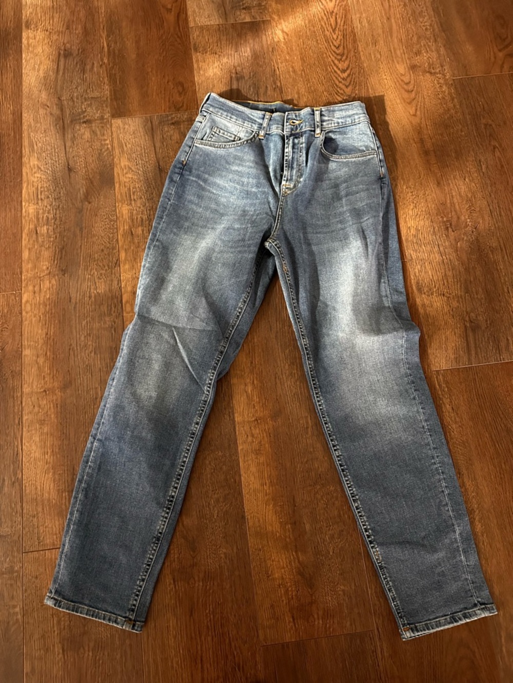 Vero Moda Light Blue Washed Straight Jeans